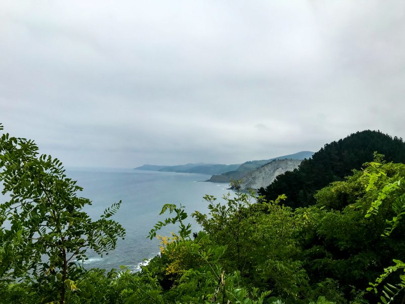 Vista sul Golfo di Biscaglia