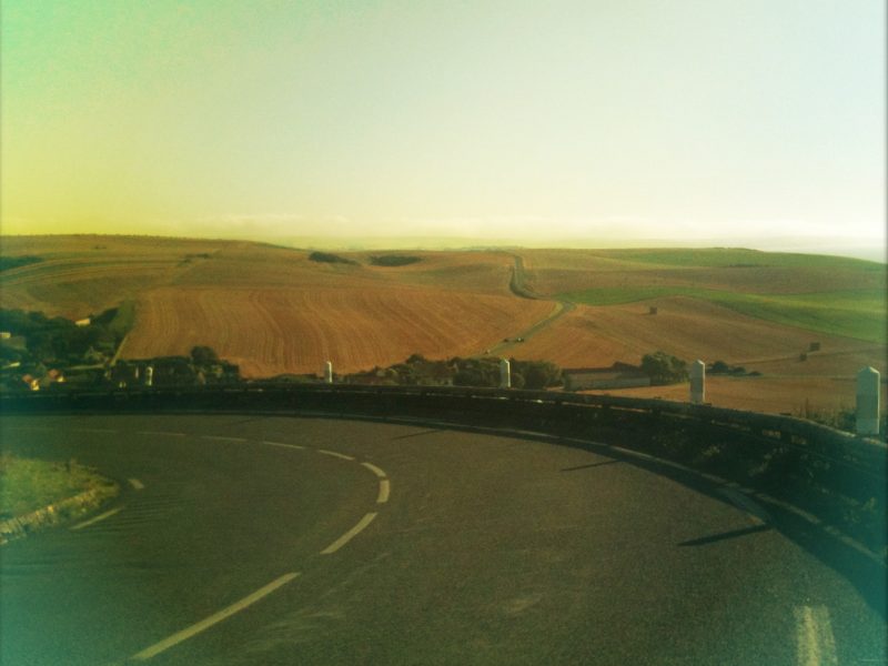 Campagna nei pressi di Calais, Francia