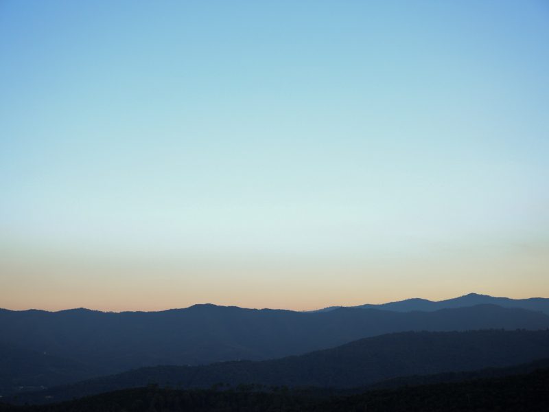 Appennino ligure nella Riviera di Ponente
